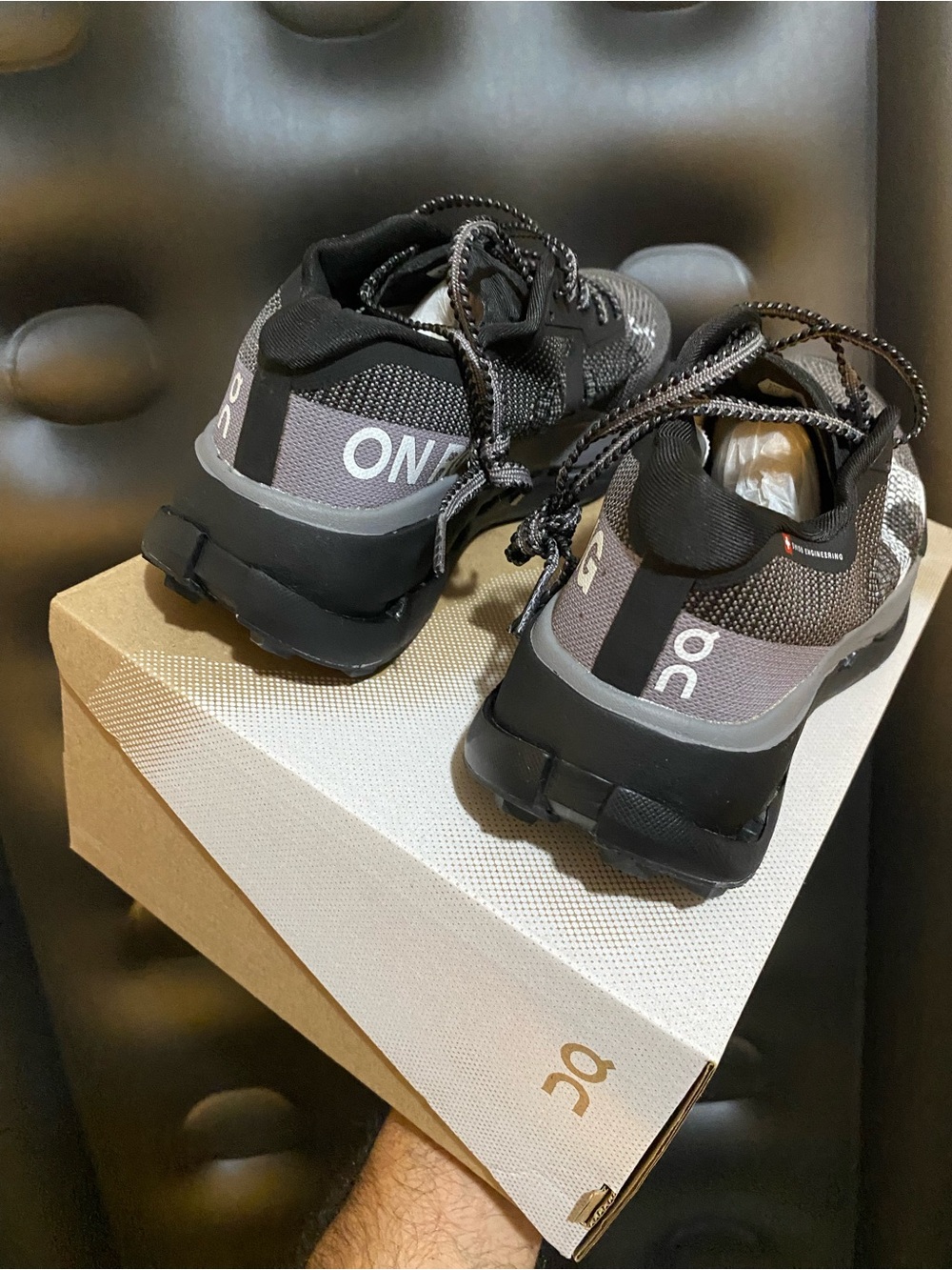 On oncloudUltra Pro Men's Sneakers in Black and Gray